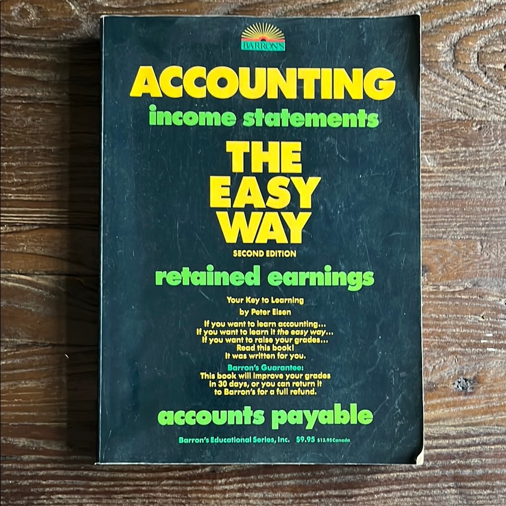 Accounting Income Statements the easy way book